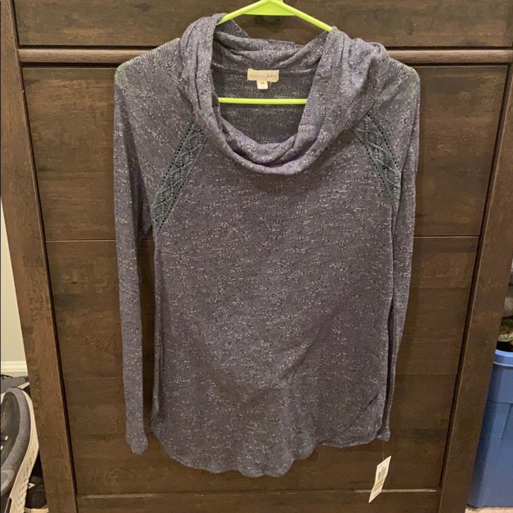 Cowl neck sweater